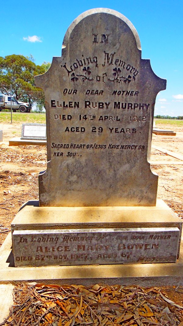 Memorial for Ellen Ruby Murphy nee Bowen
